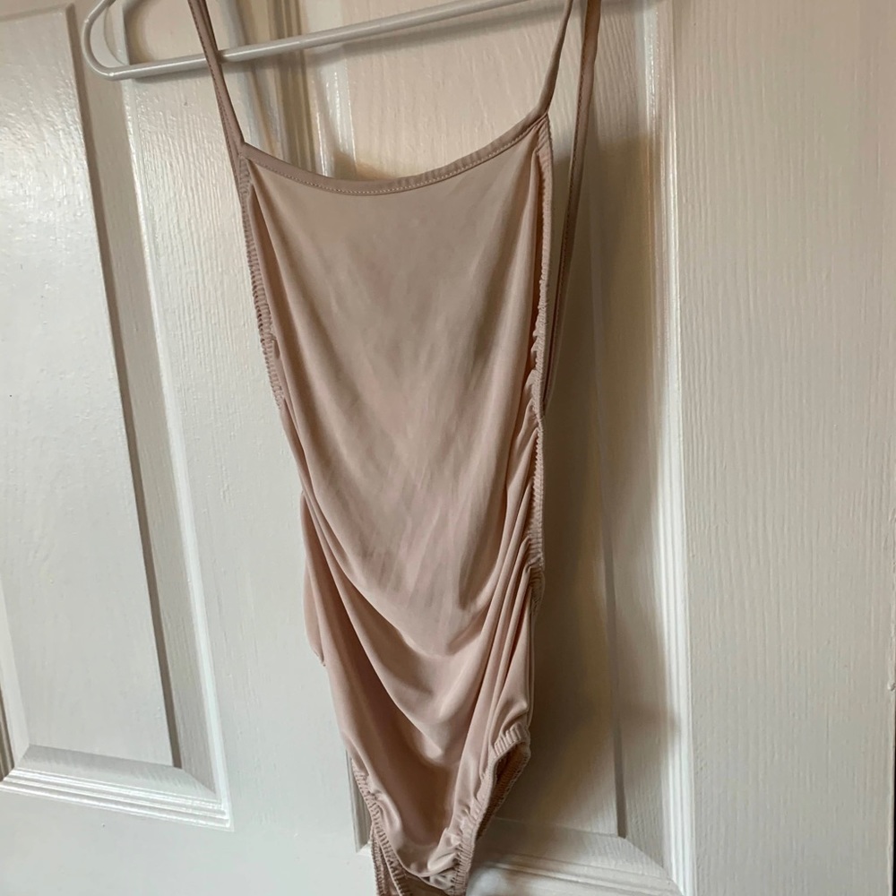 Boohoo Backless Bodysuit